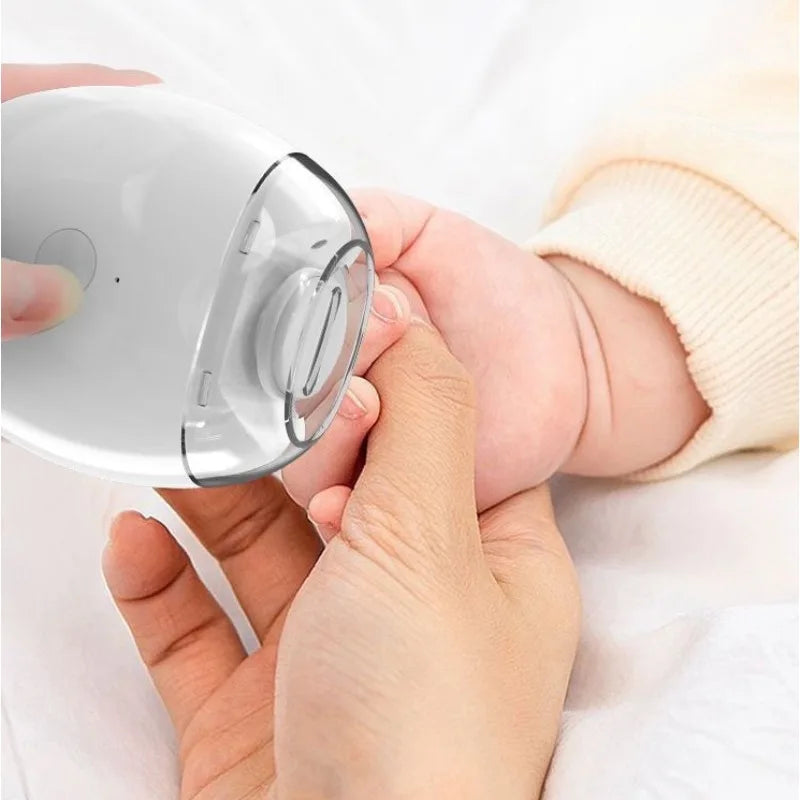 2 1 Electric Nail Clipper Cutter LED Light Automatic