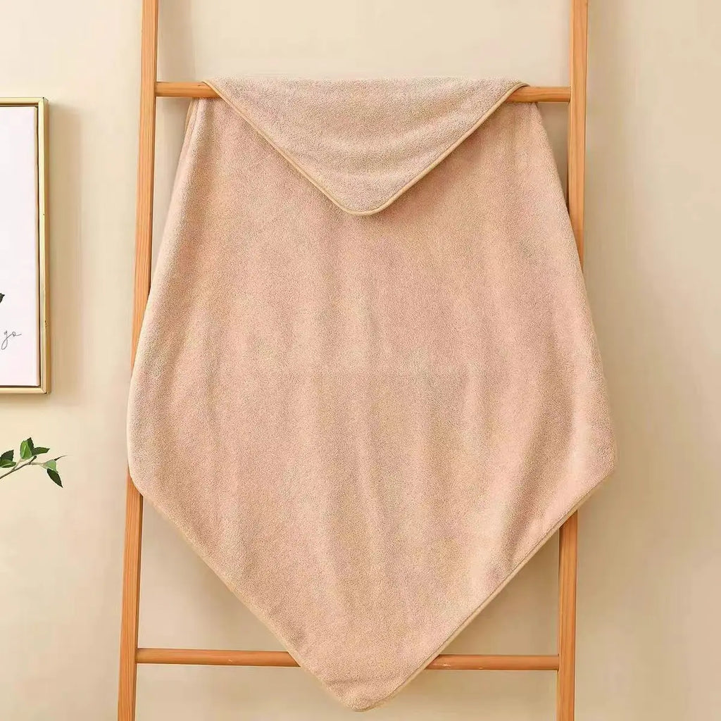 Coral fleece wearable blanket - lifestyle in-use