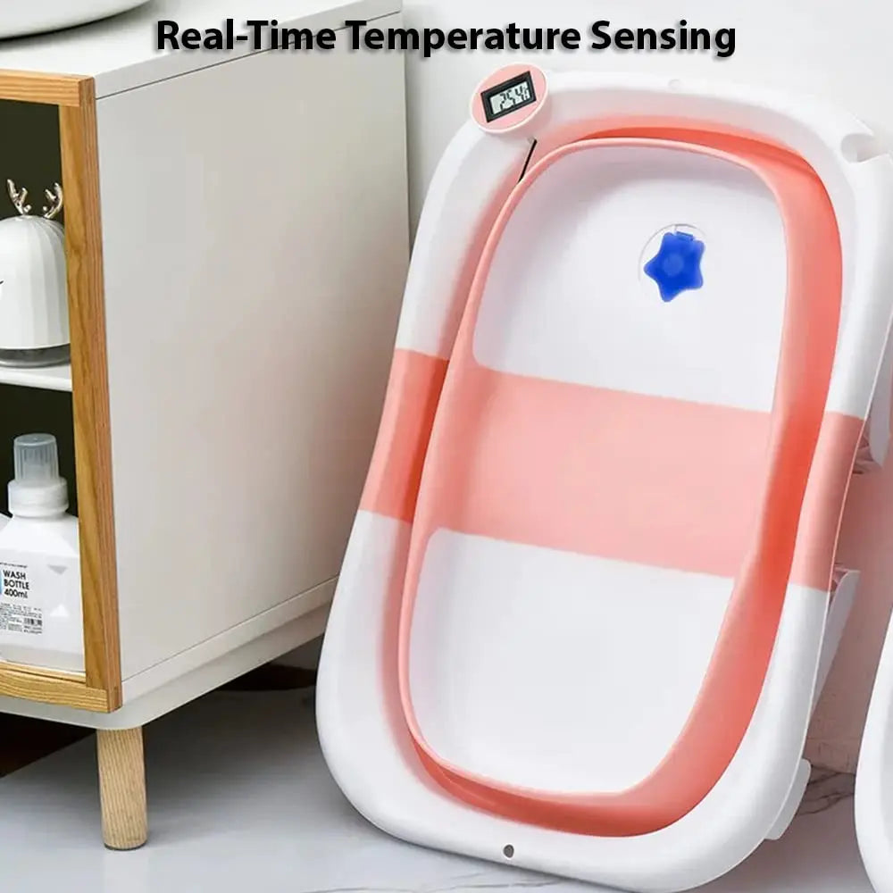 Foldable Baby Bath Tub Bath Cushion Infant Tub - size reference