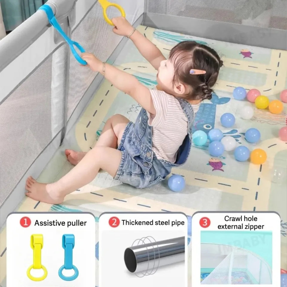 IMBABY Kids Furniture Playpen Children Large Dry Pool