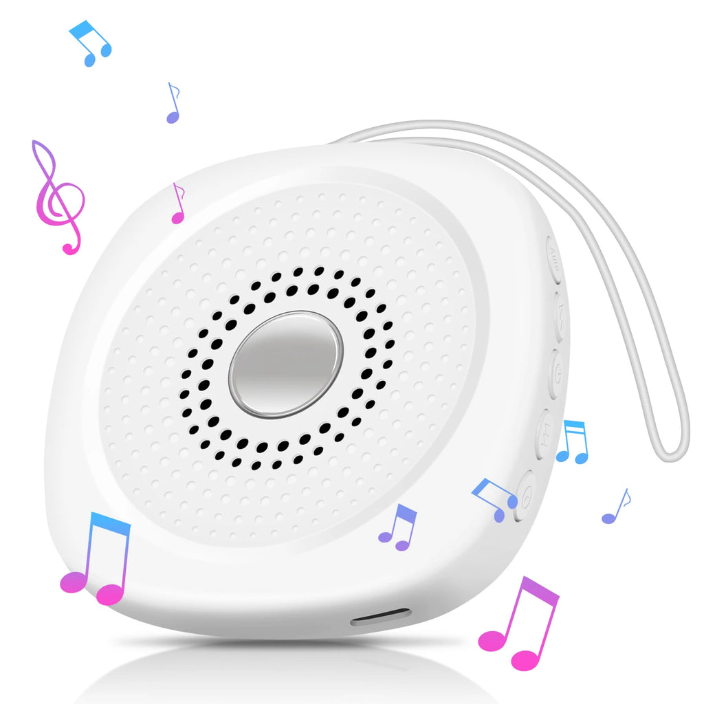 White Noise Sound Machine 10 Soothing Sounds Sleep Aid - material close-up