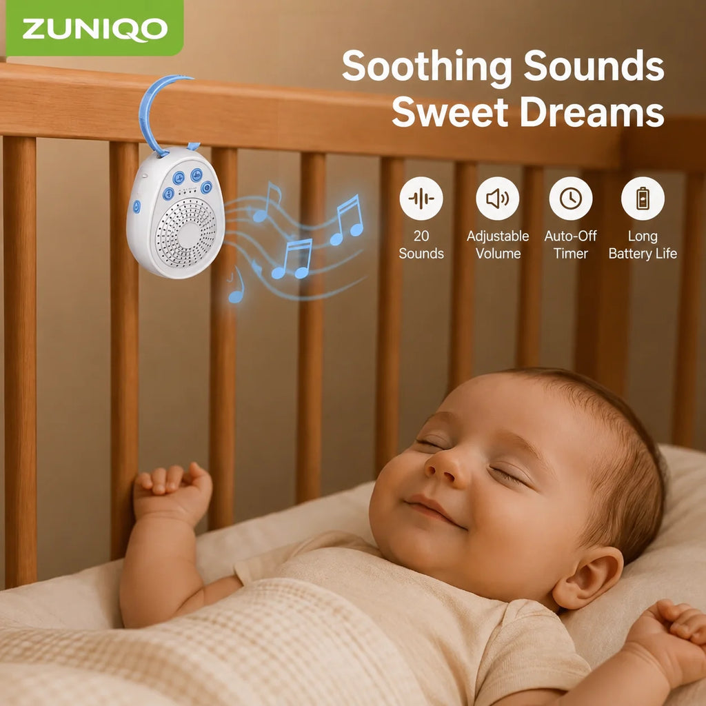 Baby White Noise Machine - size reference