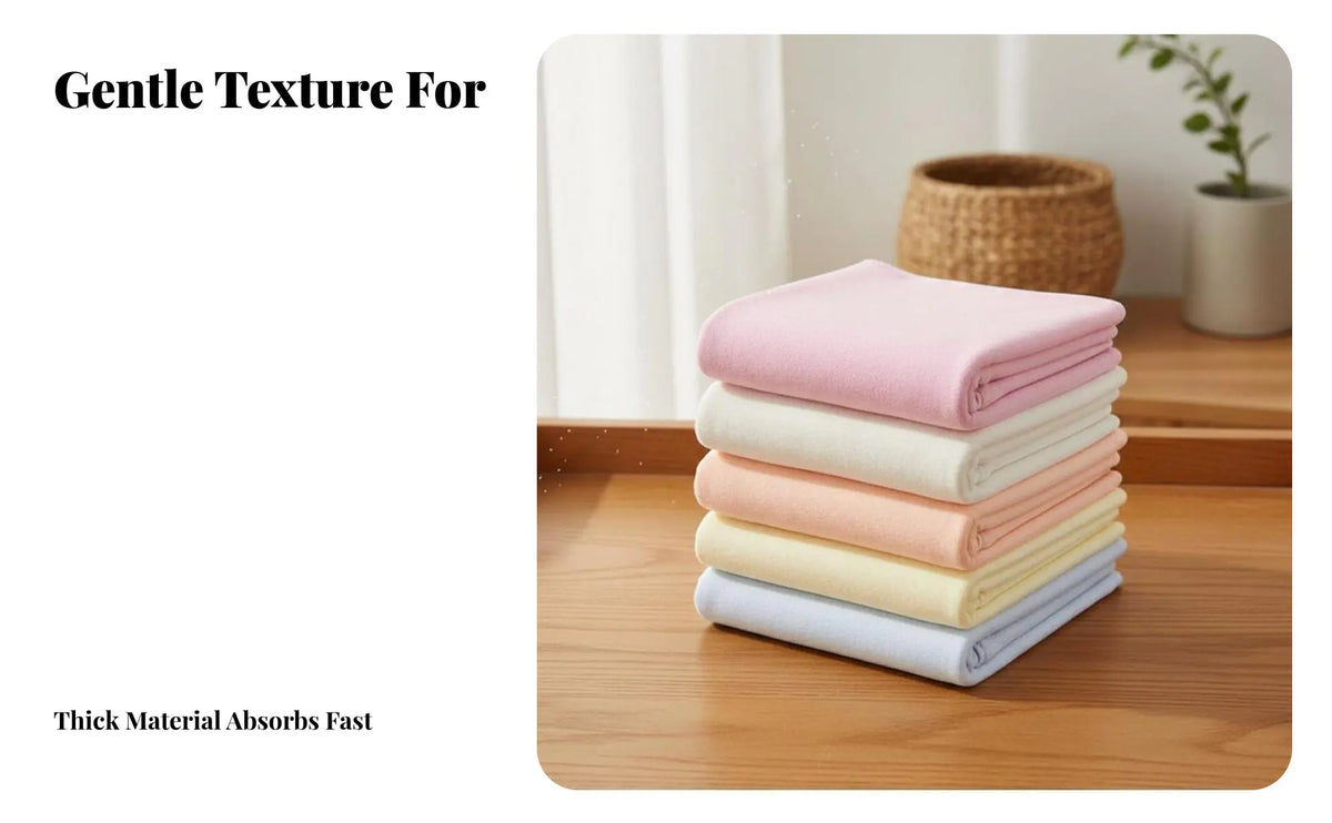 3 Meter Cotton Diaper Cloth Roll Soft Comfortable - packaging view
