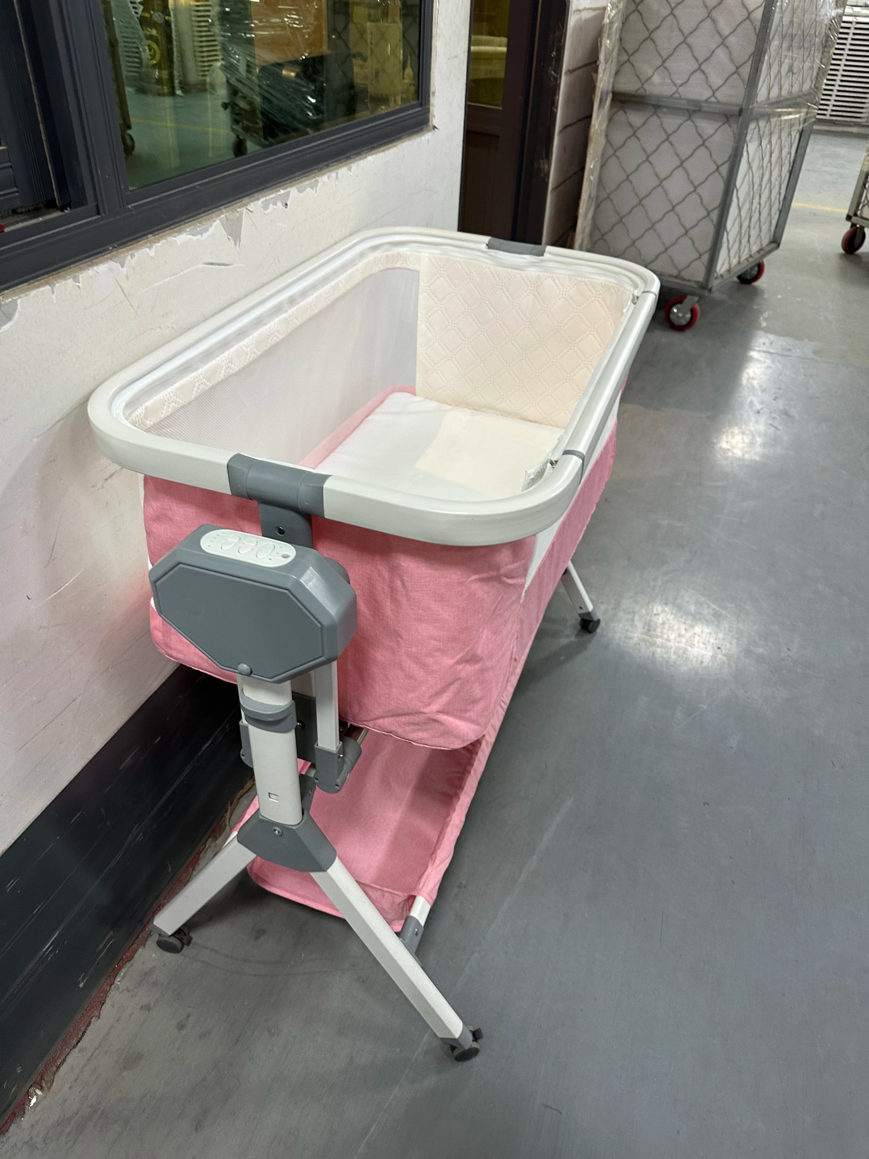 Bassinet for Baby Electric Rocking Cribs - material close-up