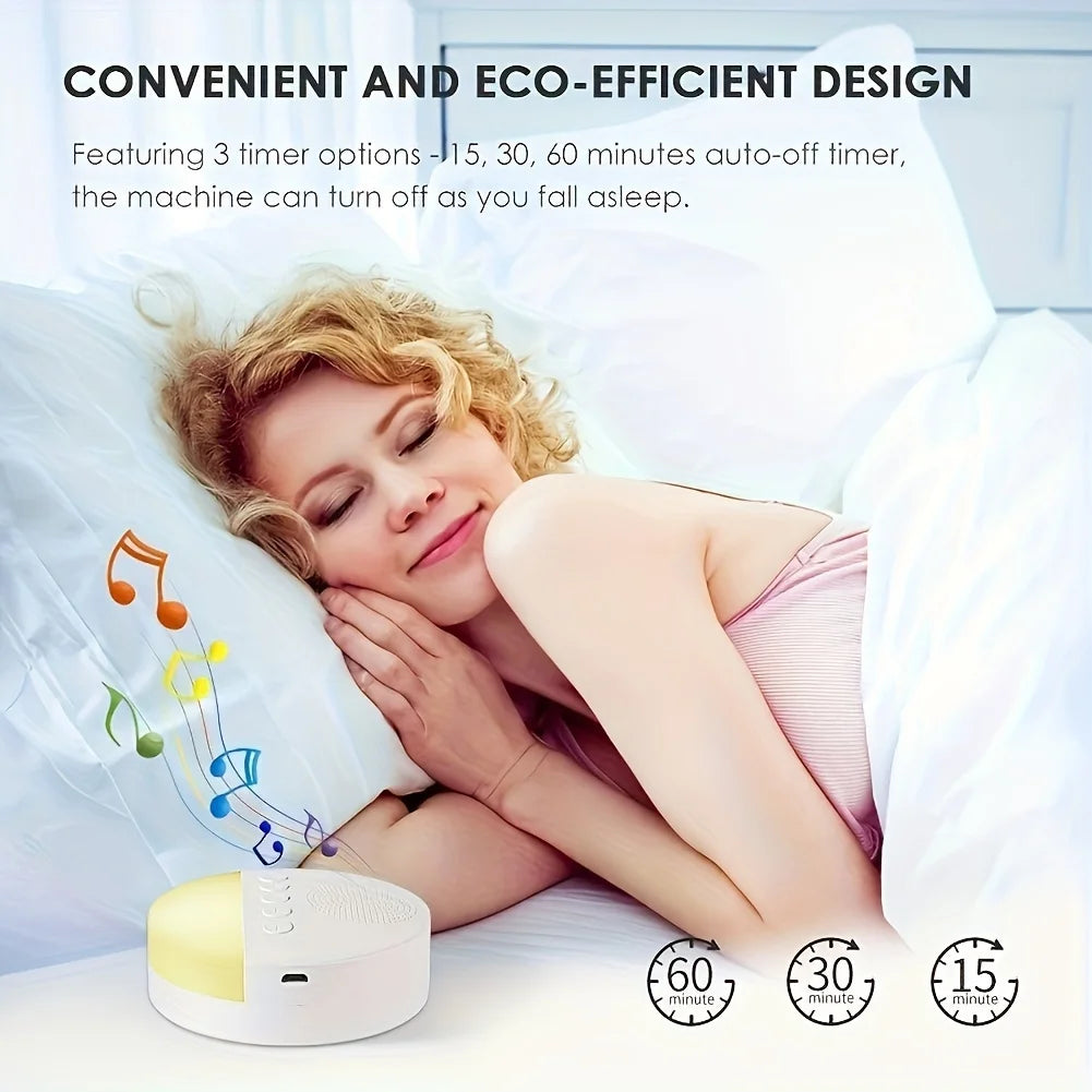 Baby White Noise Machine USB Rechargeable Timed - detail view