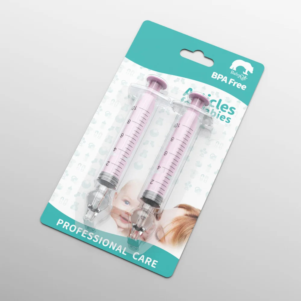 Baby Nose Cleaner 2Pcs Nasal Washer Needle Tube Washer