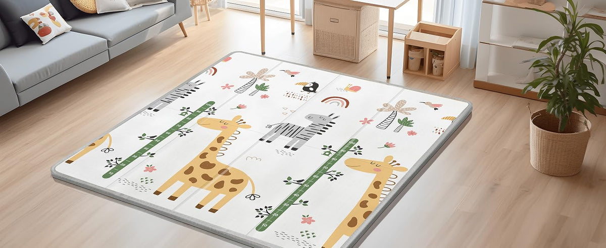 Baby Play Mat for 59''x 59''Playpen - top-down view