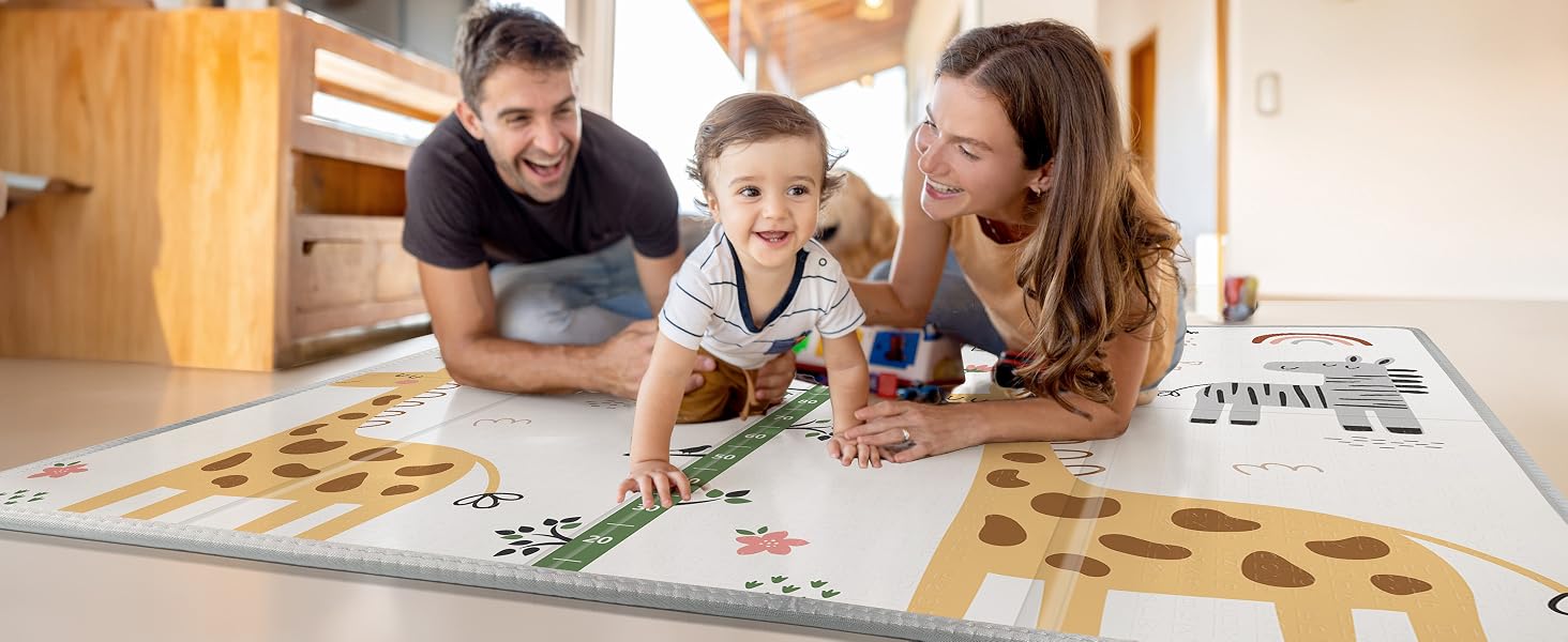 Baby Play Mat for 59''x 59''Playpen - material close-up