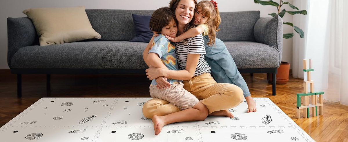 Baby Play Mat - top-down view